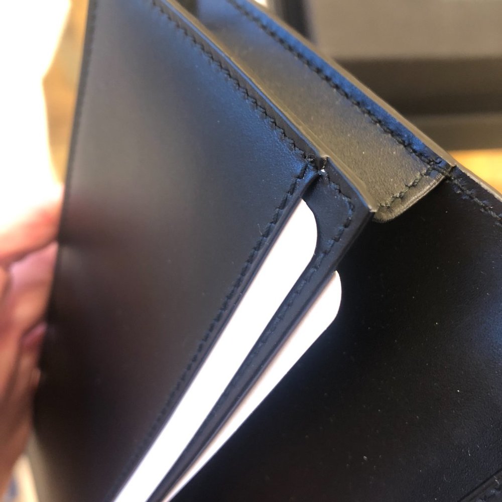 Gucci GG Guccissima Long Leather Wallet in Black New in Box with dust bag - Picture 5 of 5